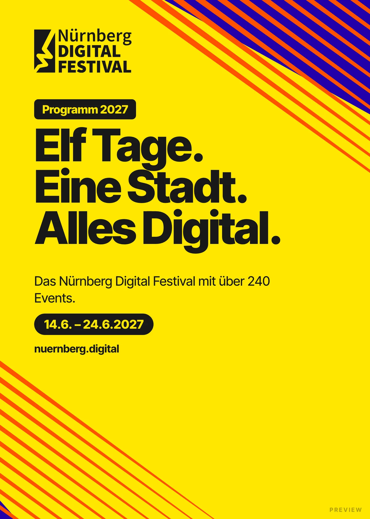 Plakat A4 mit Beschnitt